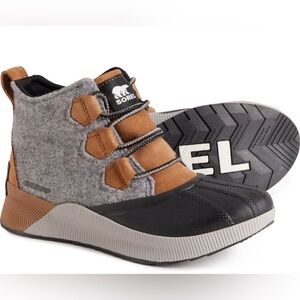 Women’s Sorel Out and About Classic III waterproof boots.